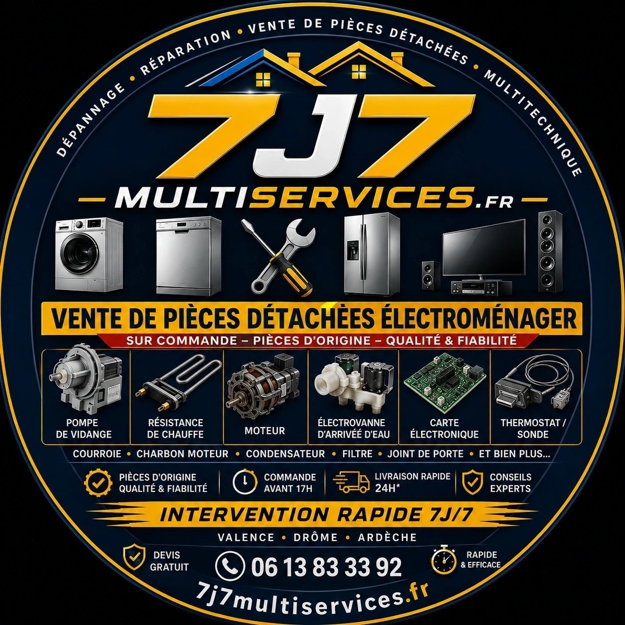 7j7 Multiservices — badge services
